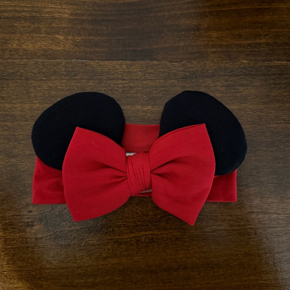 Little Sleepies LunaLuxe Minnie Headband Bow
